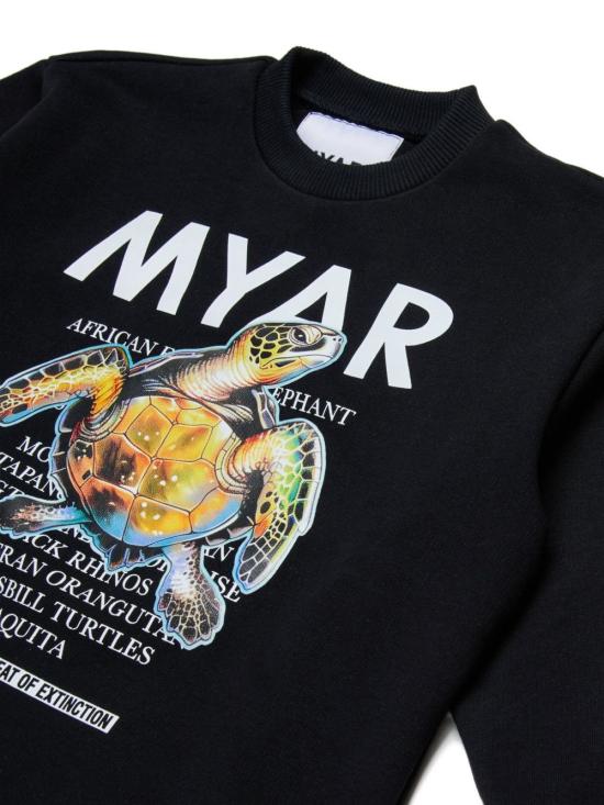 25FW [키즈] 마이어 니트/스웻셔츠 MY0186MY01S MY900 Black - MYAR