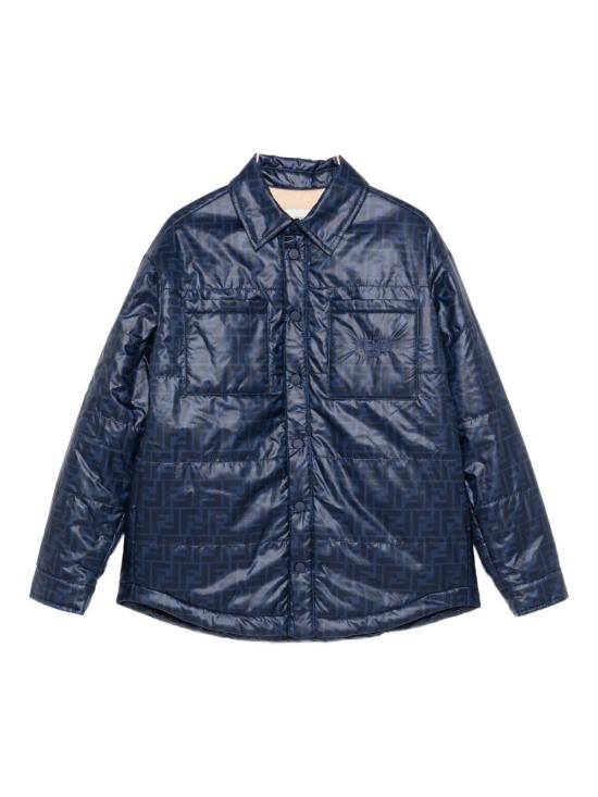 25FW [키즈] 펜디 자켓 JUA247 AUKRF1I11 Blue