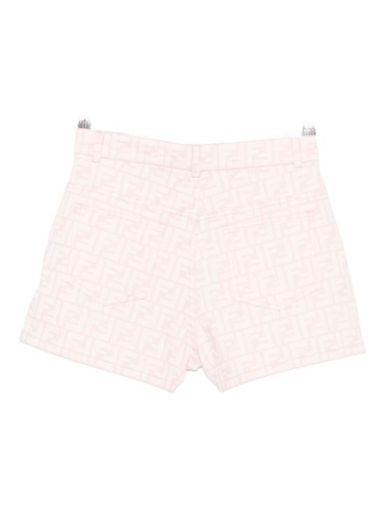 25FW [키즈] 펜디 쇼츠/버뮤다 JFF376 AUKTF0ZKY Pink - FENDI