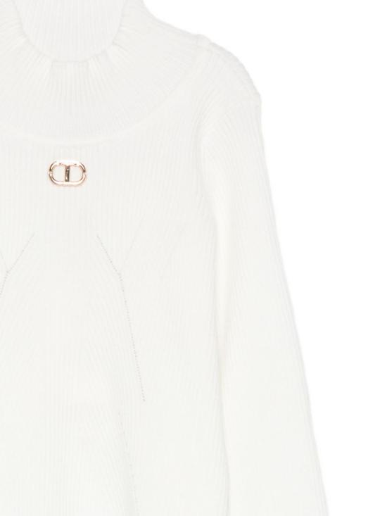 25FW [키즈] 트윈셋 니트/스웻셔츠 252GB3012 00526 White - TWINSET