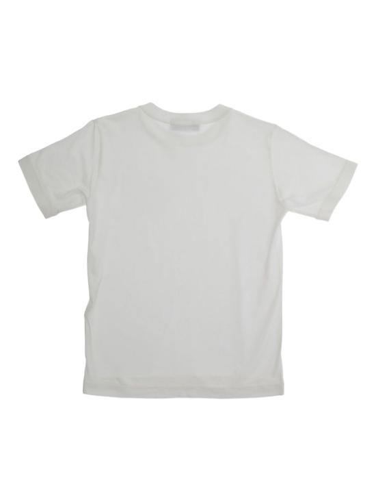 25FW [키즈] 스톤 아일랜드 티셔츠 2100002 S0047V0099 White - STONE ISLAND