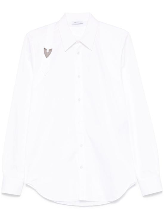 25SS 알렉산더 맥퀸 긴팔 셔츠 814641 QNAAX9000 White