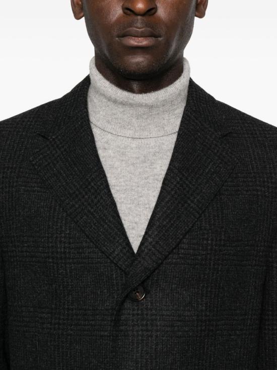 25FW 꼬르넬리아니 코트 2614032612319 013 Grey - CORNELIANI