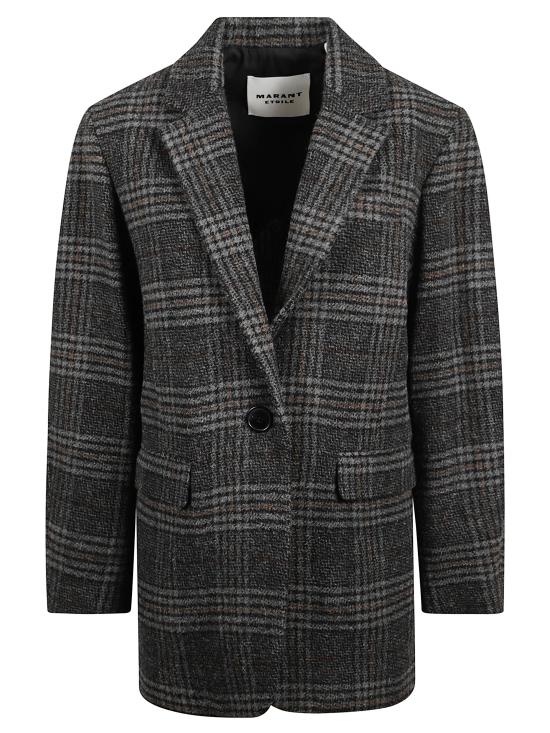 25FW 이자벨마랑에뚜왈 수트 자켓 25AVE0522FB C3D02E02GY Grey