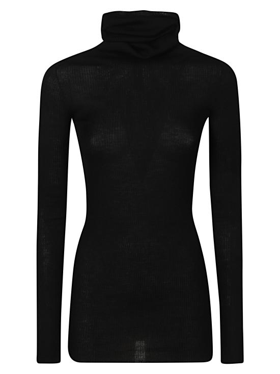 25FW 릭 오웬스 터틀넥 RP02E4614 RIBM09 Black