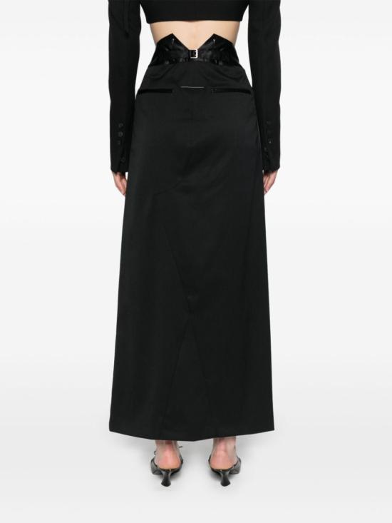 24FW MM6 메종마르지엘라 미디 스커트 S52MI0010 S47848900 Black - MM6 MAISON MARGIELA