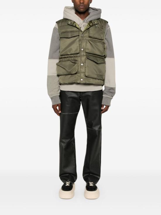 24FW MM6 메종마르지엘라 패딩 조끼 SH0FB0005 S53984728 Kaki - MM6 MAISON MARGIELA