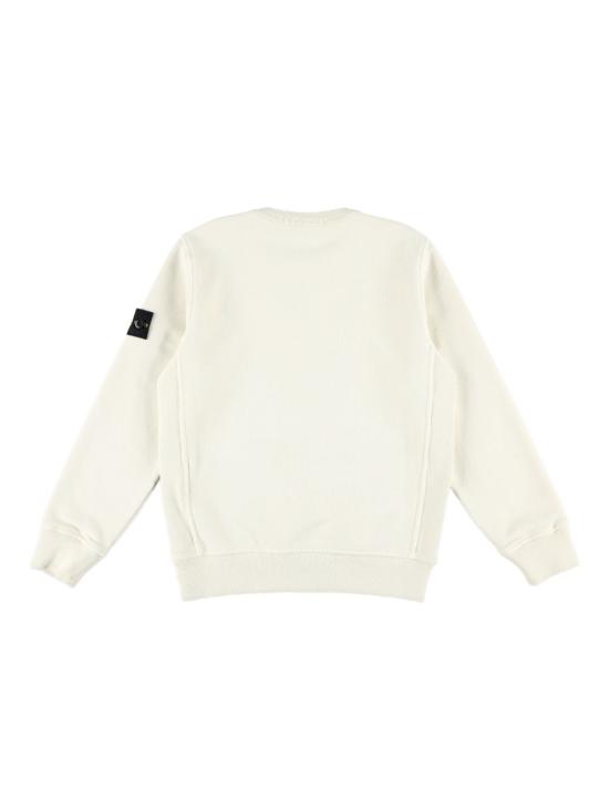 25FW [키즈] 스톤 아일랜드 니트/스웻셔츠 6100001 S0A20V0093 White - STONE ISLAND