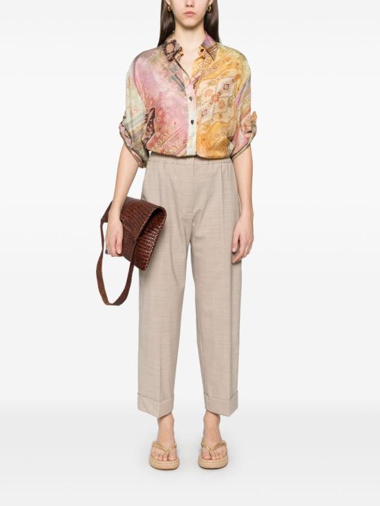 25SS 파로쉬 스트레이트 팬츠 D232335 LILLE25004 Beige - PAROSH