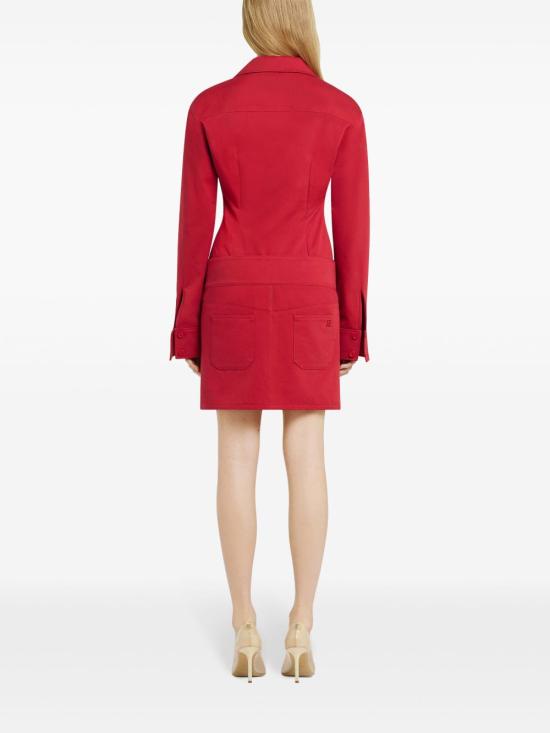 25SS 쿠레쥬 블라우스 125CCH074 PL01784015 Red - COURREGES