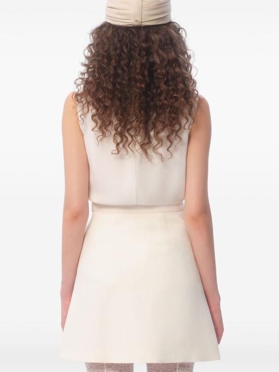 25SS 발렌티노 가라바니 민소매 티셔츠 6B3AEAA5 1MHA03 Ivory - VALENTINO GARAVANI