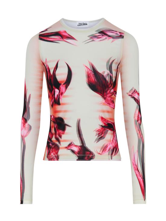 25SS 장 폴 고티에 긴팔 티셔츠 2533FTO264 T581422030 MultiColour