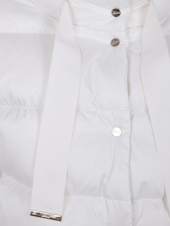 25FW 에르노 새틴 케이 다운 자켓 PI001936D 12170Z 097 1000 WHITE - HERNO