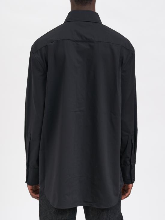 25FW 엔타이어 스튜디오 긴팔 셔츠 MESUW252031BL Black - ENTIRE STUDIOS