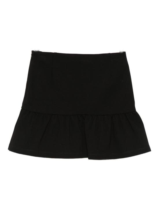 25FW [키즈] 모스키노 스커트 HDJ03W LJA0060100 Black - MOSCHINO