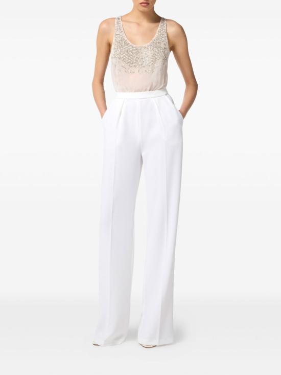 25FW 엘리자베타프랜치 점프수트 TU06357E2 360 White - ELISABETTA FRANCHI