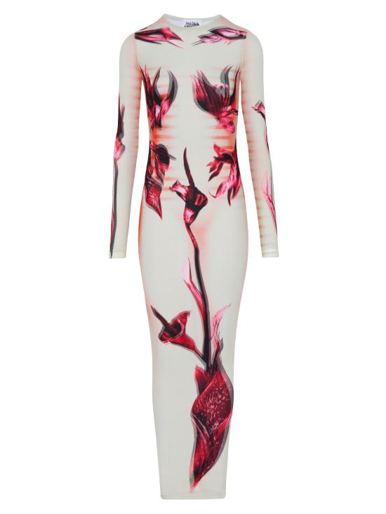 25SS 장 폴 고티에 미디 원피스 2533FRO371 T581422030 MultiColour