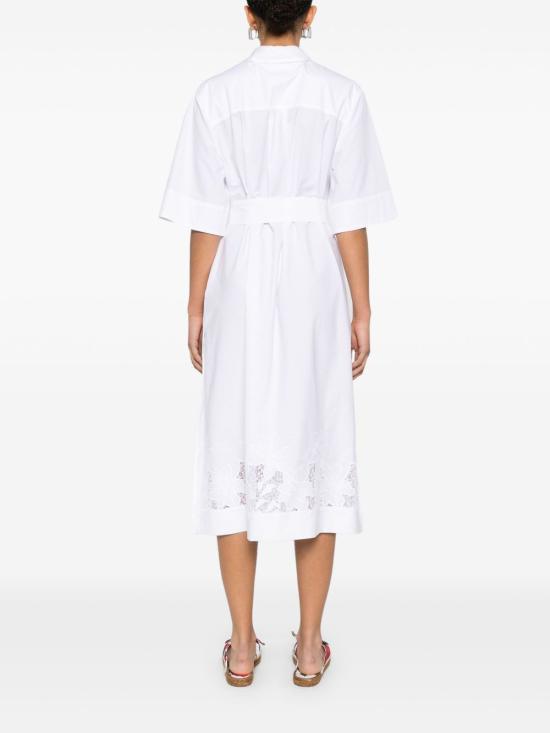 25SS 파로쉬 미디 원피스 D726020 CIOCCOLATO001 White - PAROSH