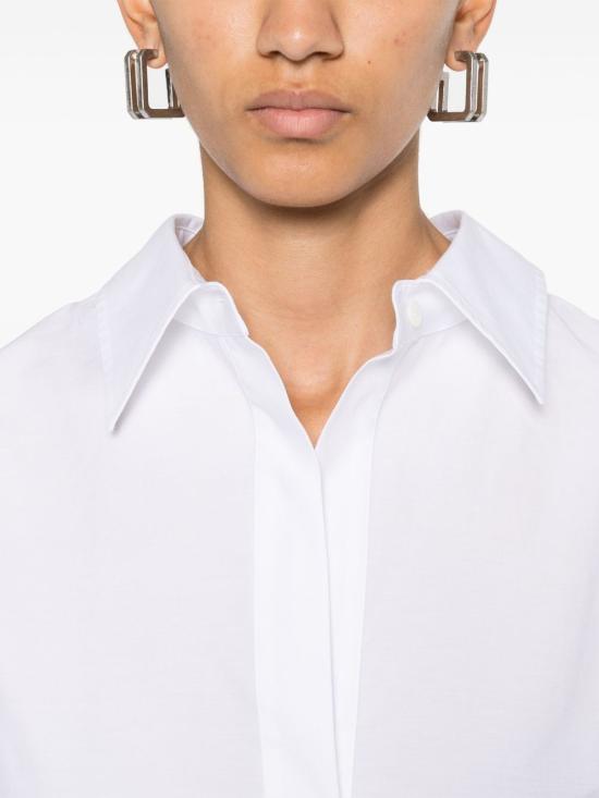 25SS 파로쉬 미디 원피스 D726020 CIOCCOLATO001 White - PAROSH