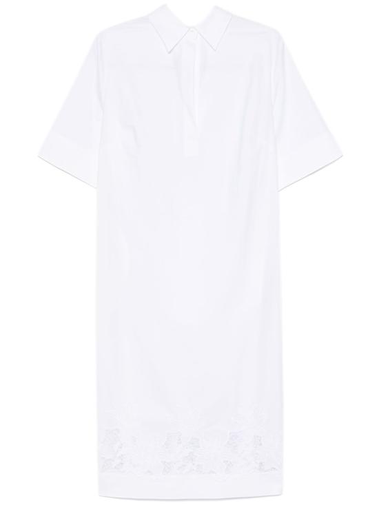 25SS 파로쉬 미디 원피스 D726020 CIOCCOLATO001 White