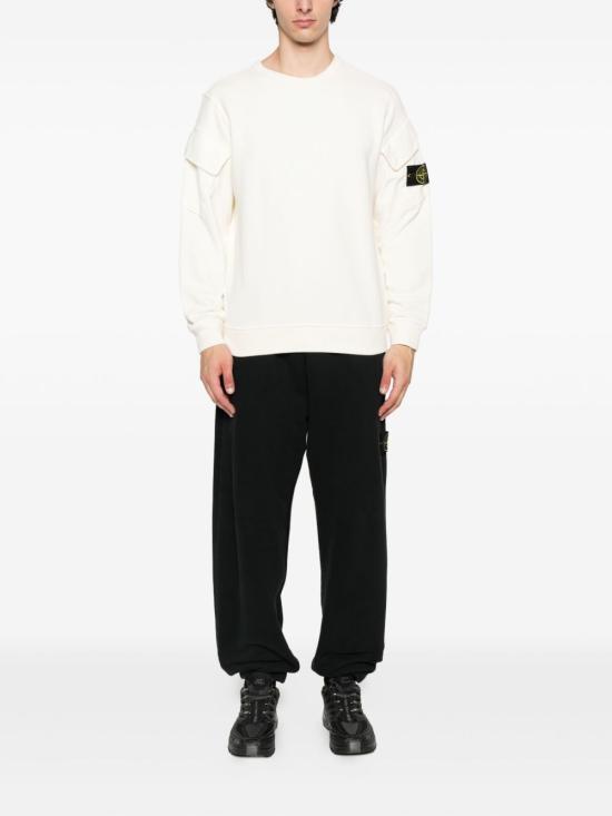 25FW 스톤 아일랜드 긴팔 티셔츠 6100008S 0A20V0093 White - STONE ISLAND