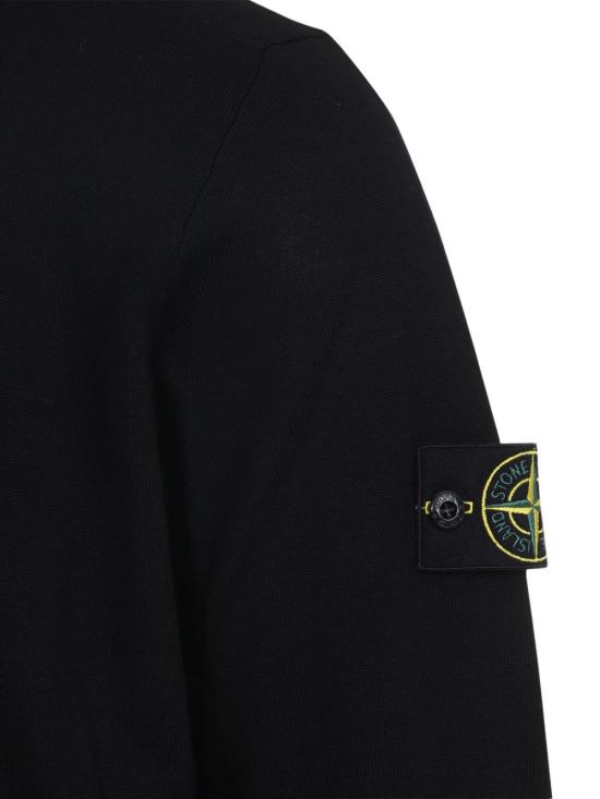 25FW 스톤 아일랜드 스웨터 5100071 S00C4V0029 Black - STONE ISLAND