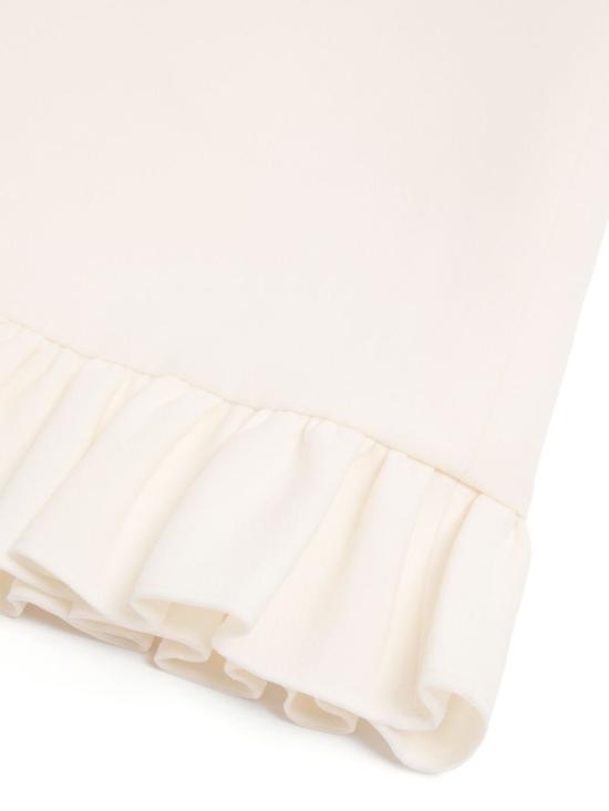 25SS 발렌티노 가라바니 미디 원피스 6B3VAEQ0 1CFA03 Ivory - VALENTINO GARAVANI