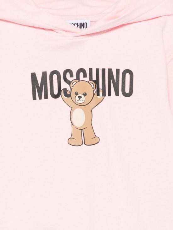 25FW [키즈] 모스키노 니트/스웻셔츠 HUF09F LCA4050209 Pink - MOSCHINO