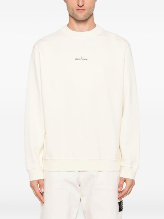 25FW 스톤 아일랜드 긴팔 티셔츠 6100018 S0195V0093 White - STONE ISLAND