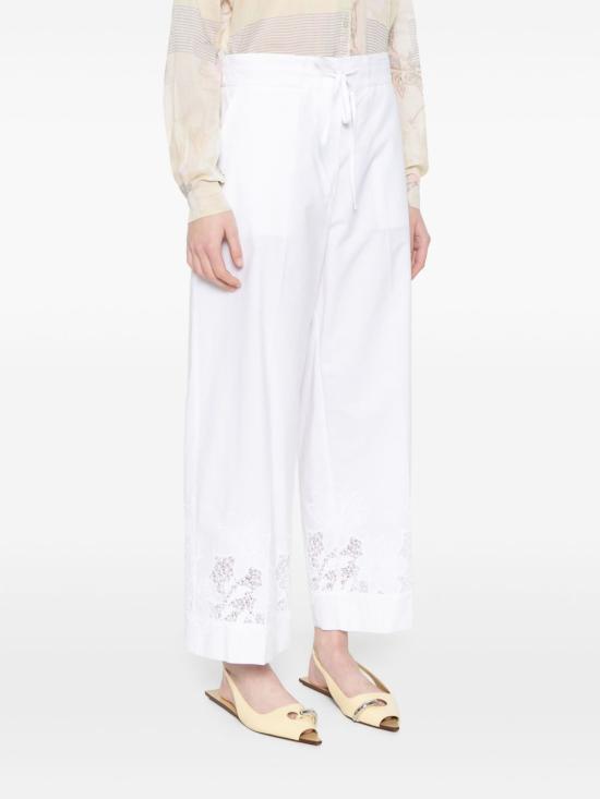 25SS 파로쉬 스트레이트 팬츠 D232447 CIOCCOLATO001 White - PAROSH