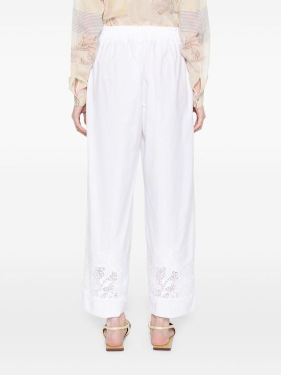 25SS 파로쉬 스트레이트 팬츠 D232447 CIOCCOLATO001 White - PAROSH