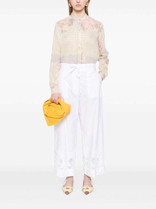 25SS 파로쉬 스트레이트 팬츠 D232447 CIOCCOLATO001 White - PAROSH