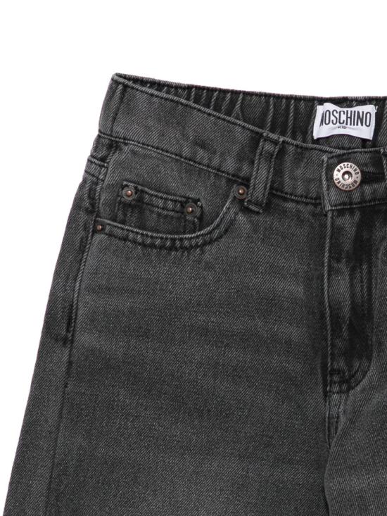 25FW [키즈] 모스키노 진 HUP08I L0E1960041 Grey - MOSCHINO