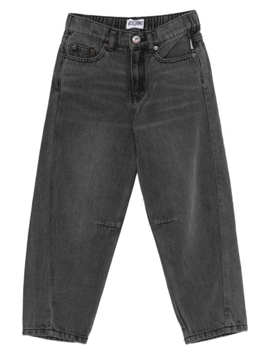 25FW [키즈] 모스키노 진 HUP08I L0E1960041 Grey