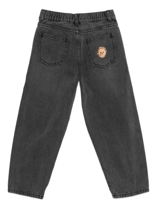 25FW [키즈] 모스키노 진 HUP08I L0E1960041 Grey - MOSCHINO