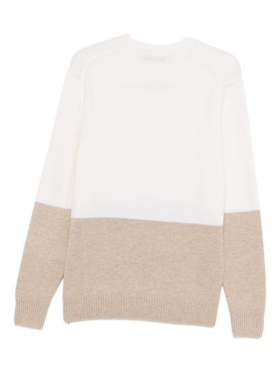 25FW 자노네 스웨터 810274 ZN272Z3311 White - ZANONE