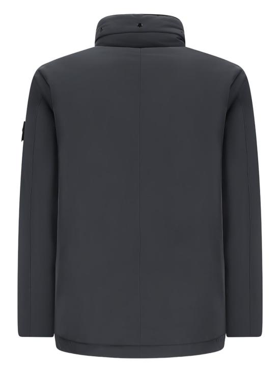 25FW 스톤 아일랜드 컴퍼스 배지 필그 자켓 4100049 S0026V0029 Black - STONE ISLAND