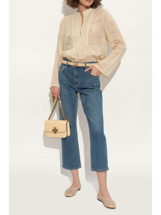 25SS 토리버치 플랫 슈즈 162066 960 Beige - TORY BURCH