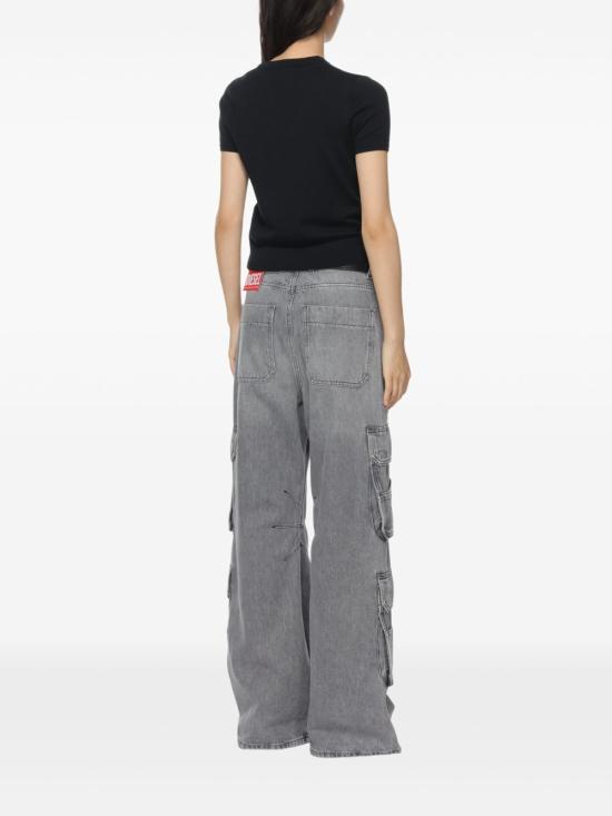 25FW 디젤 스웨터 A17501 0DCCH9XX Black - DIESEL