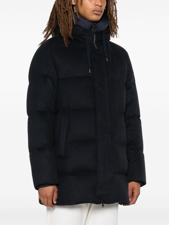 25FW 에르노 숏패딩 PI001143U 380879200 Blue - HERNO