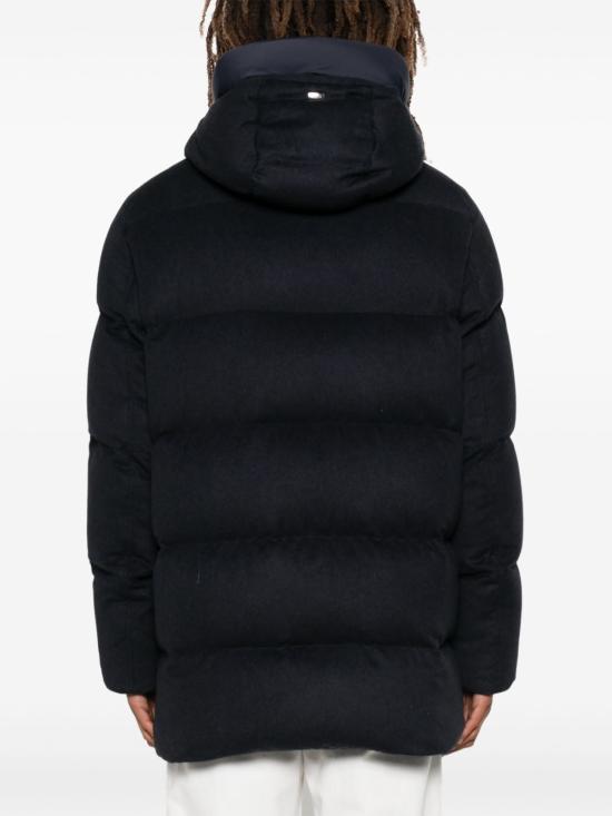 25FW 에르노 숏패딩 PI001143U 380879200 Blue - HERNO