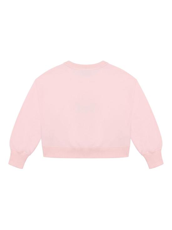 25FW [키즈] 모스키노 니트/스웻셔츠 HDF06G LDA1650209 Pink - MOSCHINO