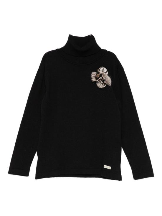 25FW [키즈] 라라루 니트/스웻셔츠 MGL100QB NERO Black