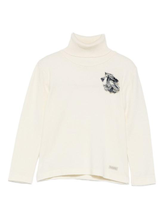 25FW [키즈] 라라루 니트/스웻셔츠 MGL100QB LATTE White