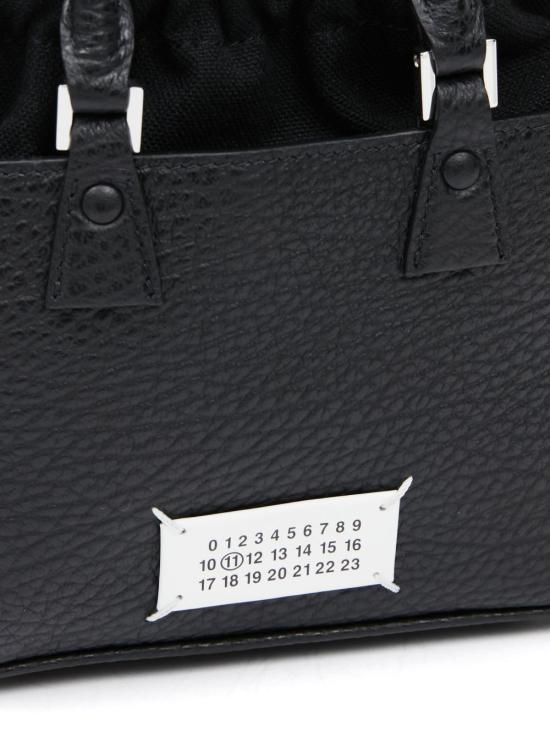 25FW 마르지엘라 5AC 호라이즌탈 토트  SB1WG0046 P4348T8013 Black - MAISON MARGIELA