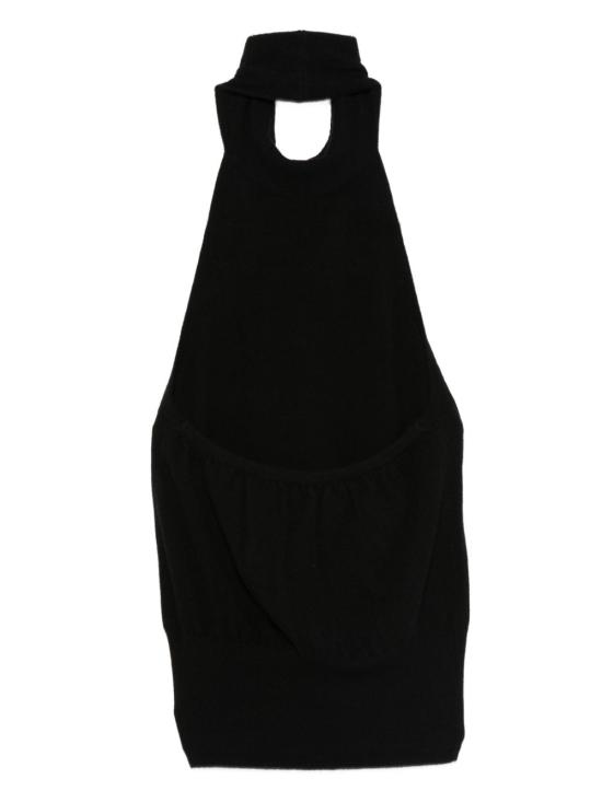 25FW 페데리카 토시 긴팔 티셔츠 33350351 29 Black - FEDERICA TOSI