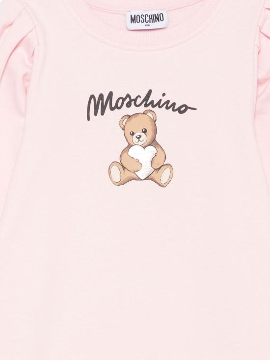 25FW [키즈] 모스키노 원피스 HBV0FC LCA4050209 Pink - MOSCHINO
