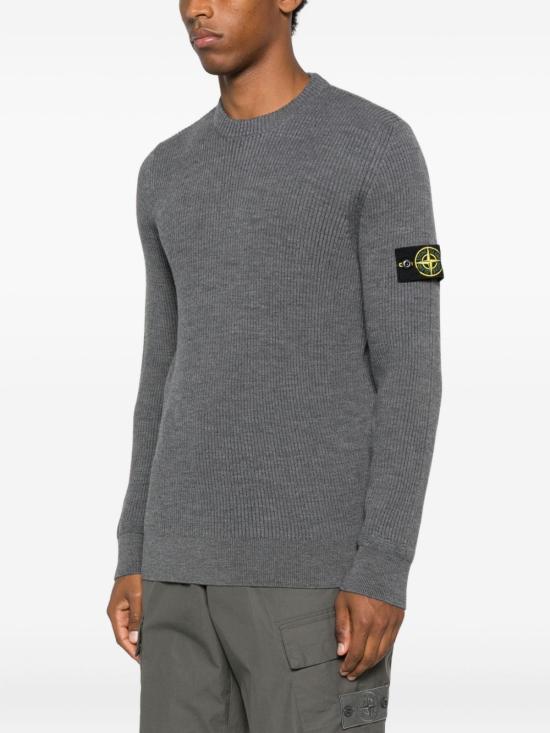 25FW 스톤 아일랜드 스웨터 5100053 S00C2V0M67 Grey - STONE ISLAND