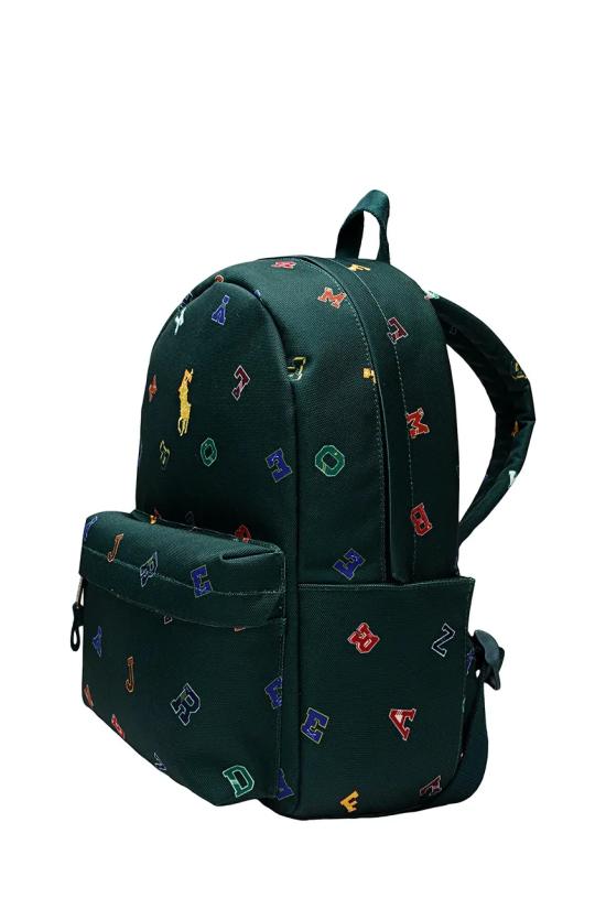 25FW [키즈] 랄프 로렌 백팩 RL9AR179 ECF Green - RALPH LAUREN