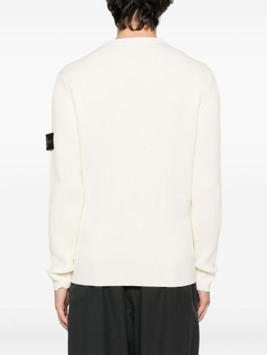 25FW 스톤 아일랜드 스웨터 5100053 S00C2V0093 White - STONE ISLAND